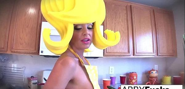  Surreal Kitchen dress up with Abigail Mac and her giant cucumber